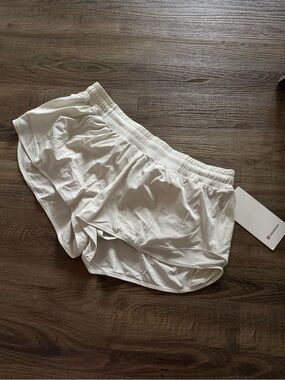 lululemon athletica White Women's Athletic Running Shorts